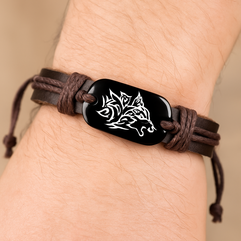 Flair - Lederarmband mit Kordel