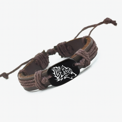 Flair - Lederarmband mit Kordel