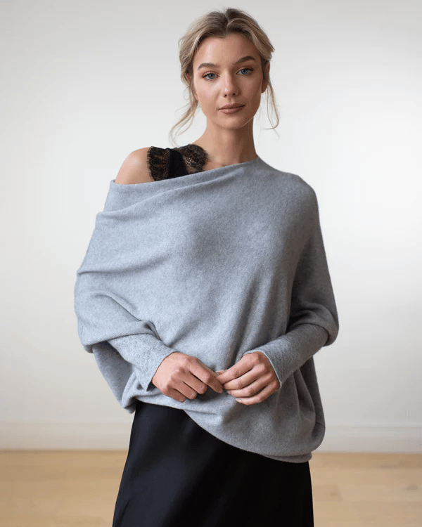 Flair - Off-Shoulder-Pullover für Damen | Herbst