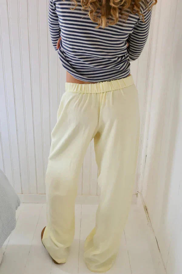 Flair - Damen Gestreifte Hose | Leicht