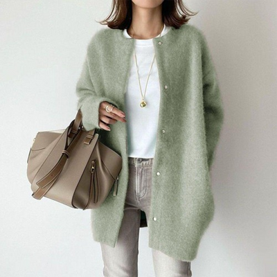 Flair - Damen Warme Strickjacke | Herbst