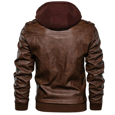 Flair - Kunstleder-Motorradjacke