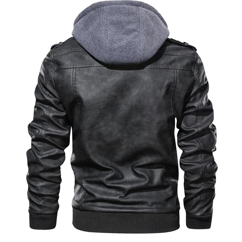 Flair - Kunstleder-Motorradjacke