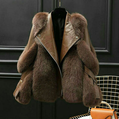 Flair - Damen Pelz Jacke | Winter