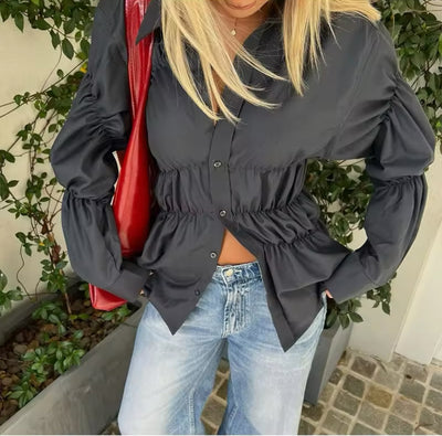 Flair - Getuftete Blusenjacke