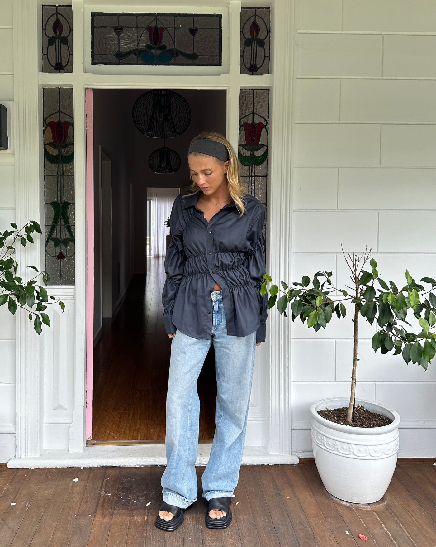 Flair - Getuftete Blusenjacke