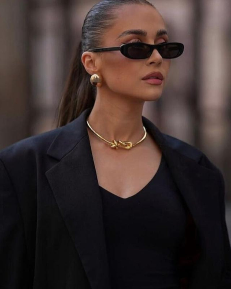 Flair - Ovale Sonnenbrille