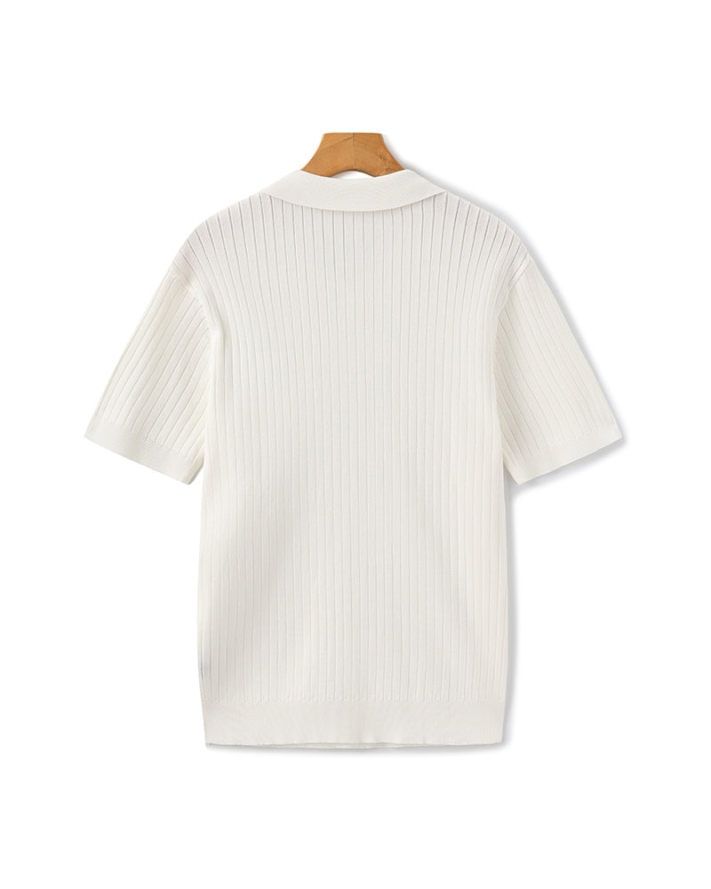Flair - Hochwertiges geripptes Polo
