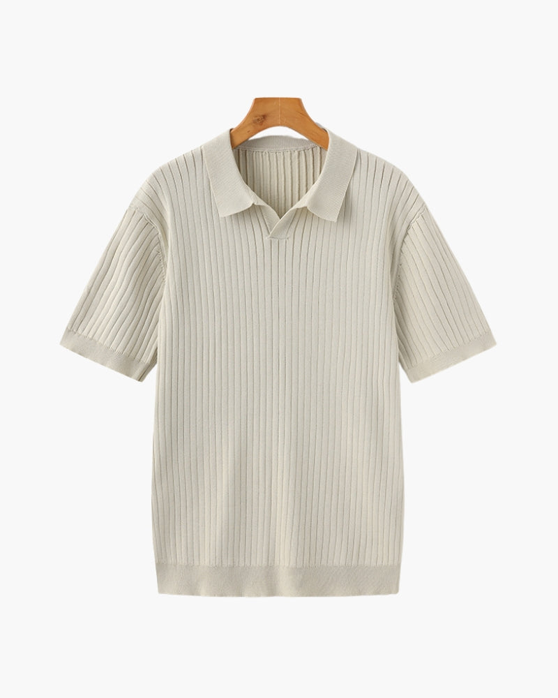 Flair - Hochwertiges geripptes Polo