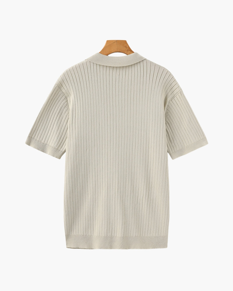 Flair - Hochwertiges geripptes Polo