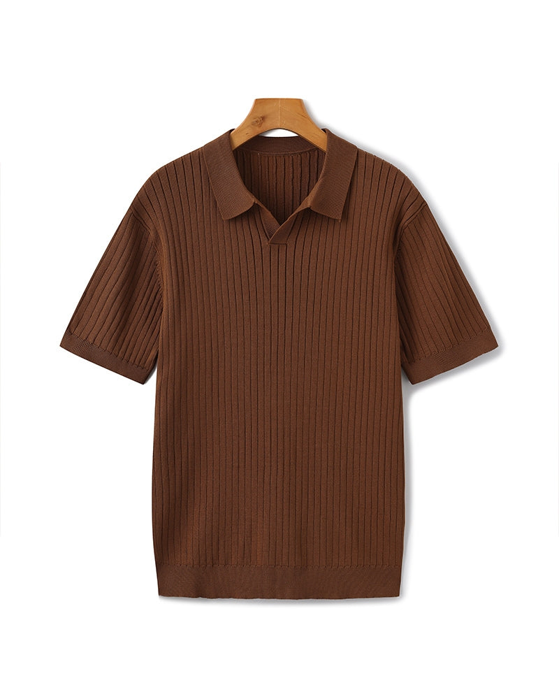 Flair - Hochwertiges geripptes Polo