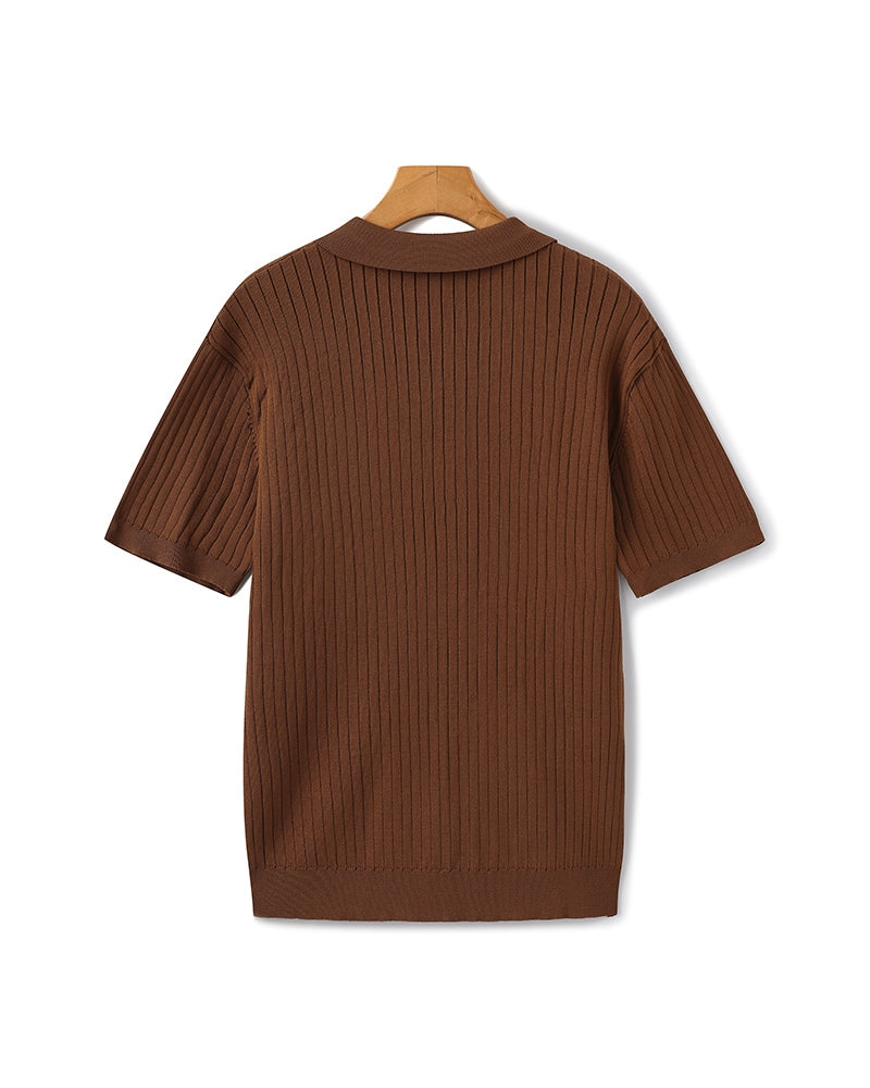 Flair - Hochwertiges geripptes Polo