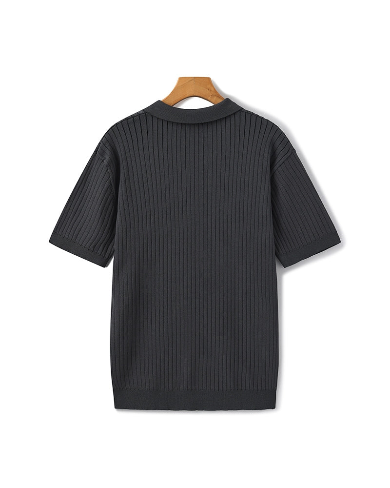 Flair - Hochwertiges geripptes Polo