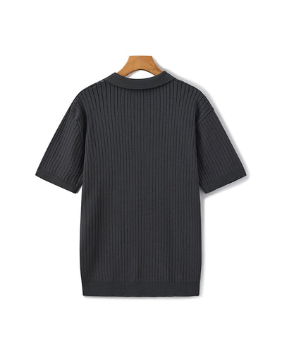 Flair - Hochwertiges geripptes Polo