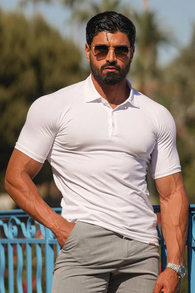 Flair - Poloshirt mit Muskeln