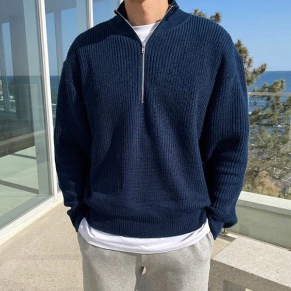 Flair - Old Money Reißverschluss Pullover