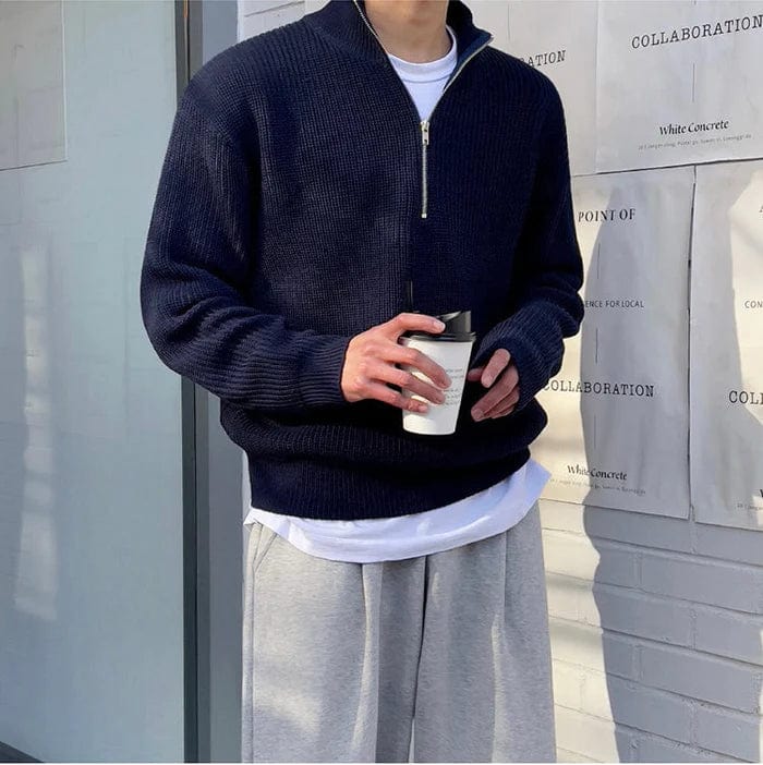 Flair - Old Money Reißverschluss Pullover