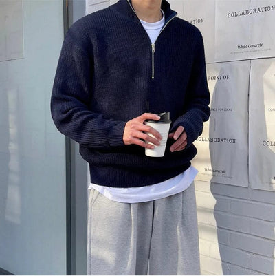 Flair - Old Money Reißverschluss Pullover