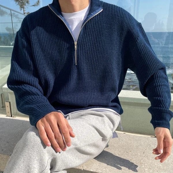 Flair - Old Money Reißverschluss Pullover