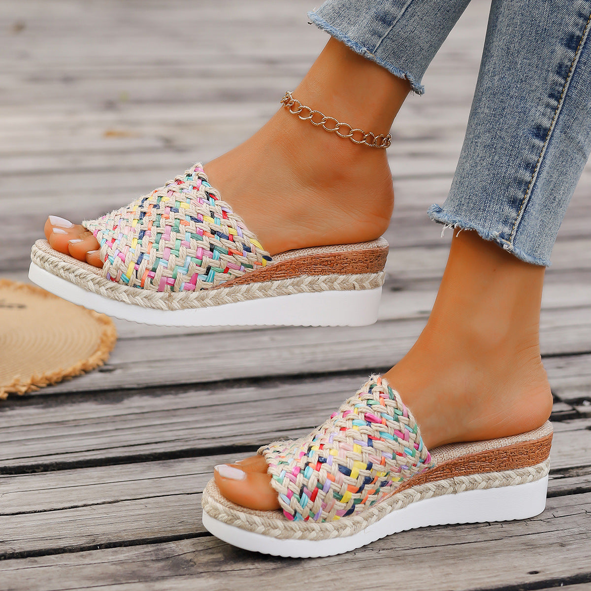 Flair - Thick-soled summer slippers