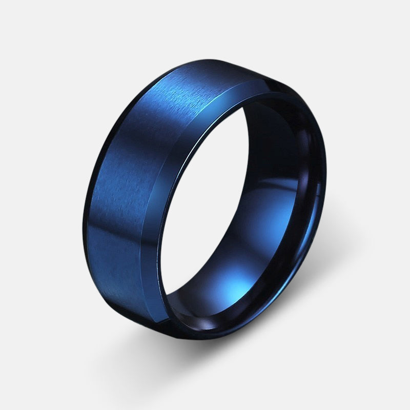 Flair - Blauer Ozean Ring Männer