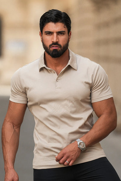 Flair - Poloshirt mit Muskeln