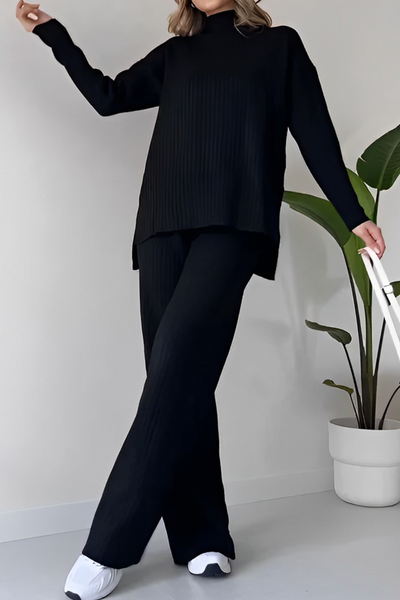 Flair - Damen Elegante Set | Hose und Oberteil