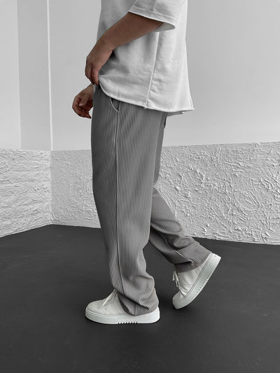 Flair - Gerippte Hose mit lockerer Passform