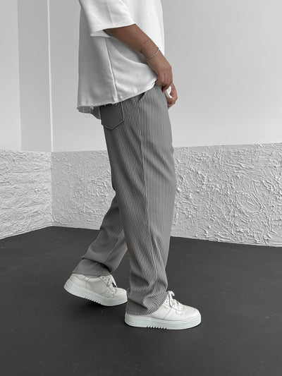 Flair - Gerippte Hose mit lockerer Passform