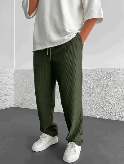 Flair - Gerippte Hose mit lockerer Passform