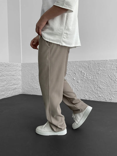 Flair - Gerippte Hose mit lockerer Passform