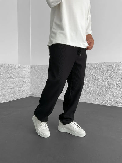 Flair - Gerippte Hose mit lockerer Passform