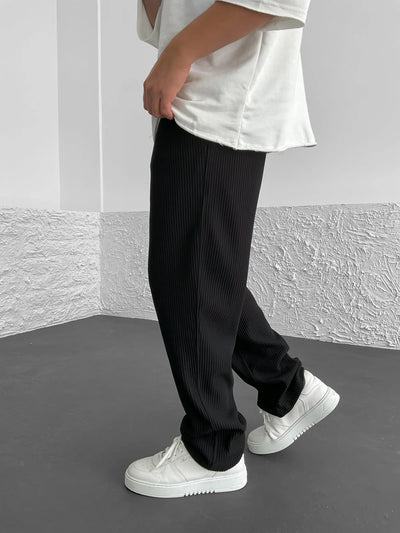 Flair - Gerippte Hose mit lockerer Passform