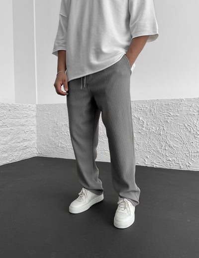Flair - Gerippte Hose mit lockerer Passform