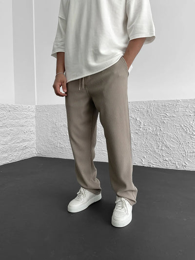 Flair - Gerippte Hose mit lockerer Passform