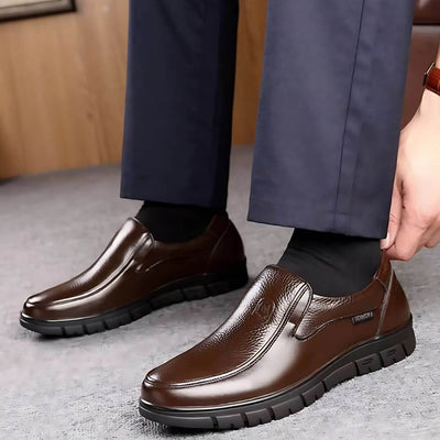 Flair - Zeitlos Schritt Leder Loafer