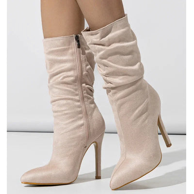 Flair - Stiletto-Stiefel aus Samt