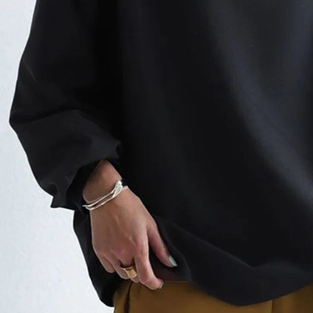 Flair - Damen Hoher Kragen Pullover | Lang