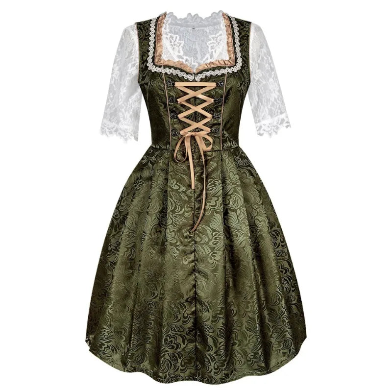 Flair - Damen Festliches Dirndl Kleid | Oktoberfest