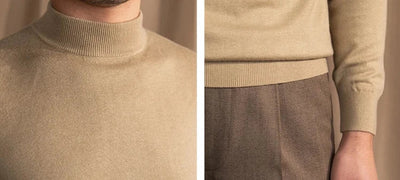 Flair - Rollkragenpullover mit schmaler Passform