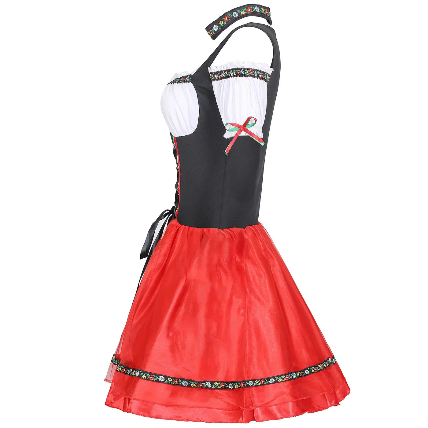 Flair - Damen Mini Dirndl Kleid | Oktoberfest