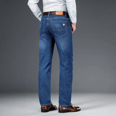 Flair - Heren klassische Hose | Denim