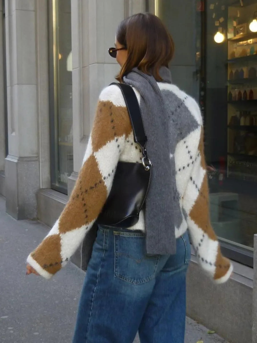 Flair - Strickjacke im Vintage-Stil