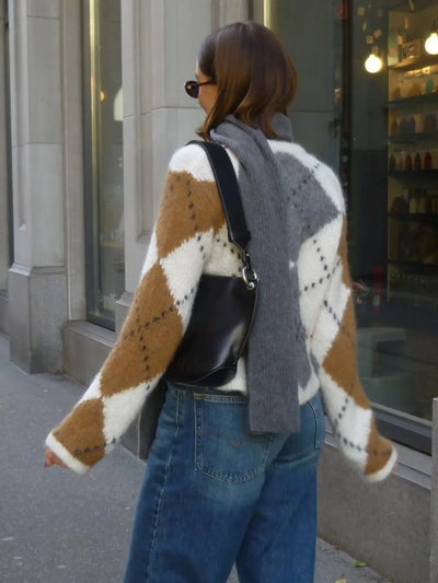 Flair - Strickjacke im Vintage-Stil