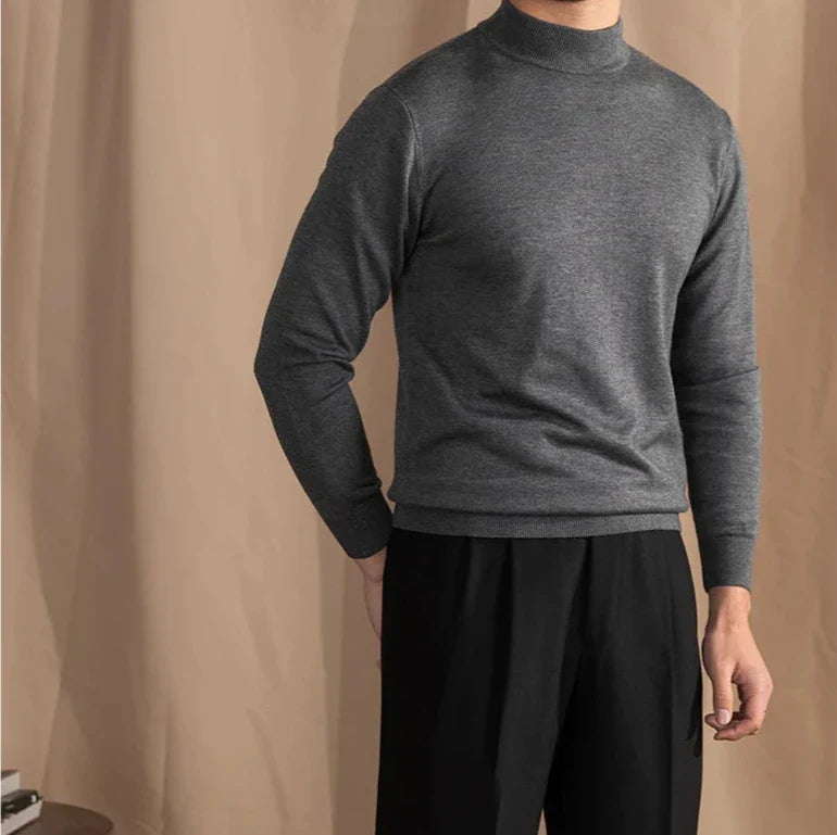 Flair - Rollkragenpullover mit schmaler Passform