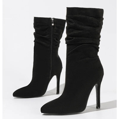 Flair - Stiletto-Stiefel aus Samt
