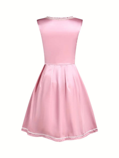 Flair - Damen Rosa Bayerisches Dirndl Kleid | Oktoberfest
