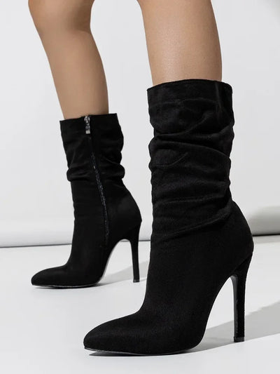 Flair - Stiletto-Stiefel aus Samt
