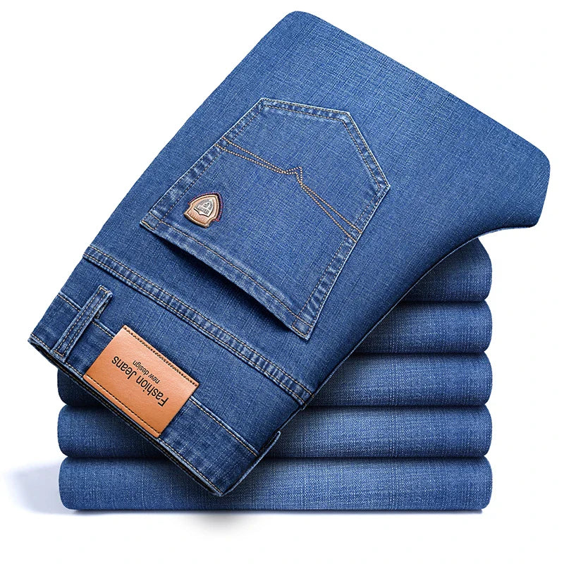 Flair - Heren klassische Hose | Denim