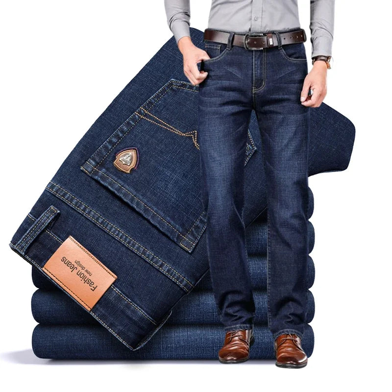 Flair - Heren klassische Hose | Denim